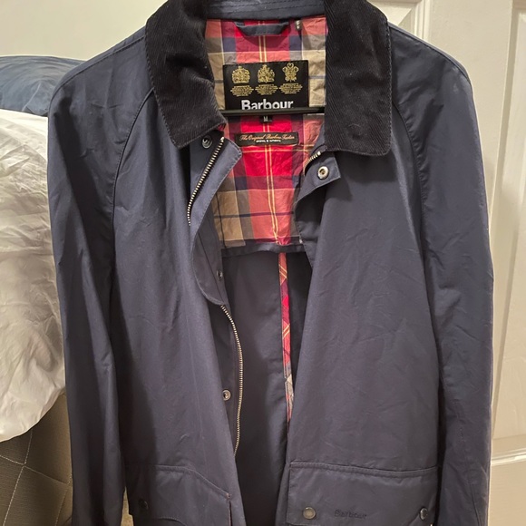 barbour tartan jacket